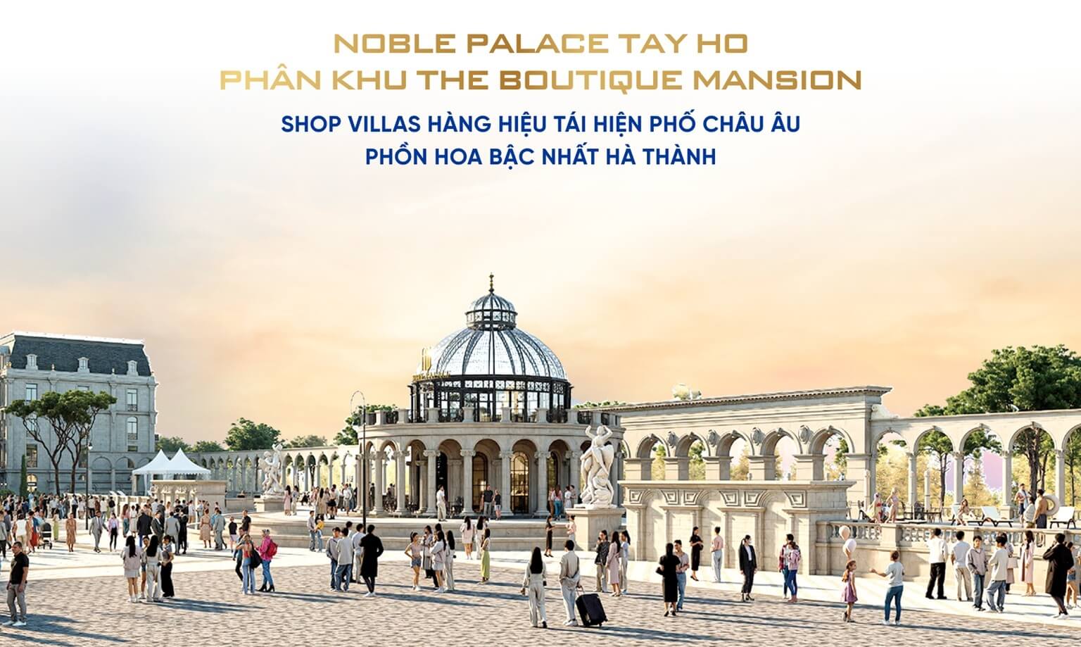 dự án noble palace tây hồ - the boutique mansion