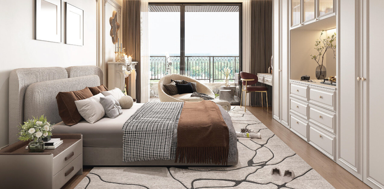 nội thất căn hộ studio dự án Sunshine Innovia city hưng yên