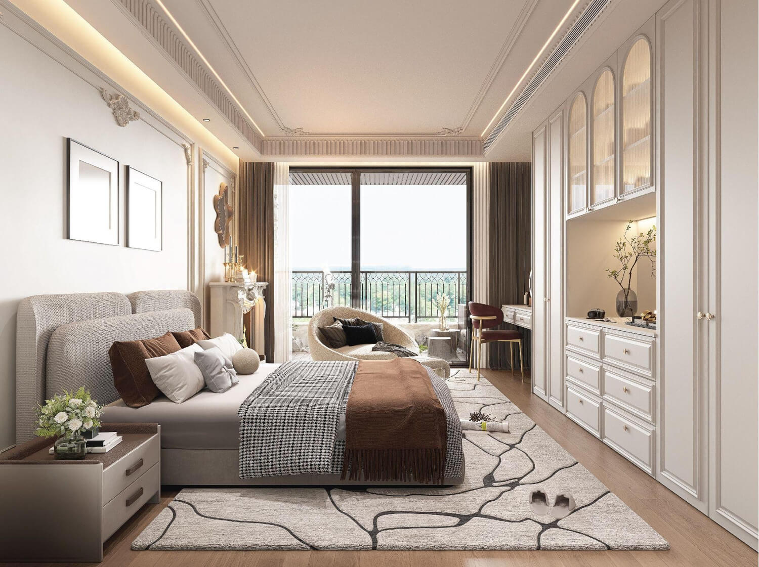 nội thất căn hộ Sunshine Innovia city hưng yên