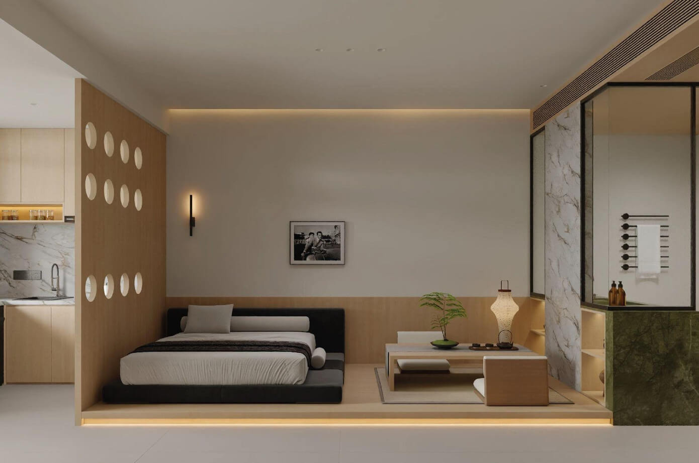 nội thất căn hộ Sunshine Innovia city hưng yên