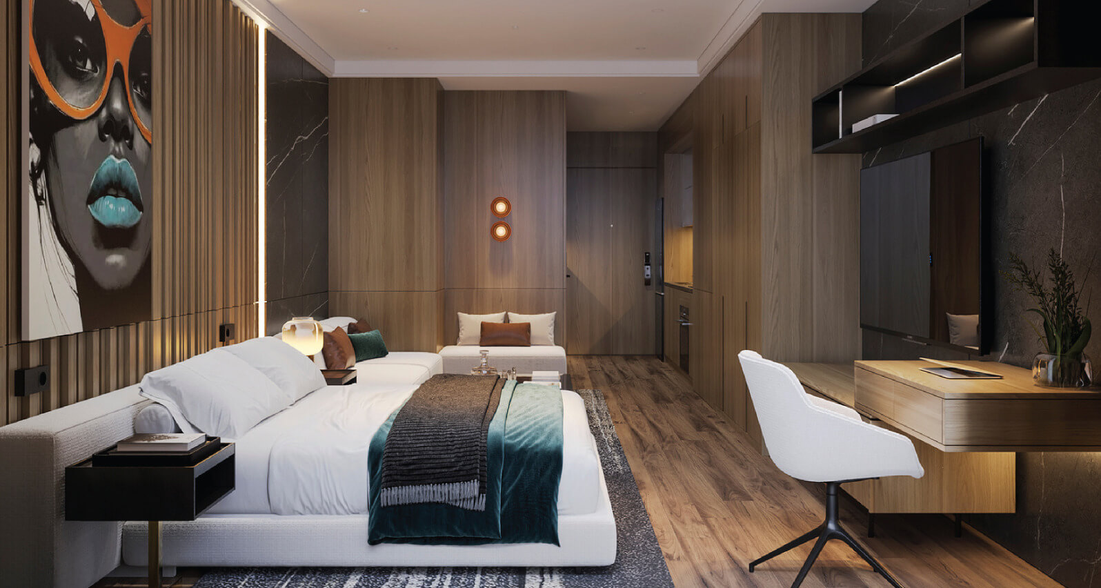 nội thất căn hộ Sunshine Innovia city hưng yên