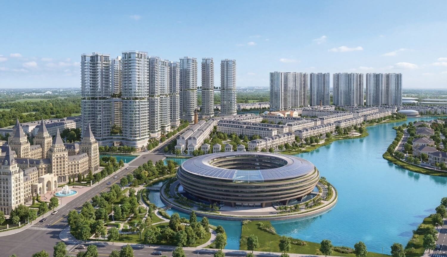 dự án handico sunshine metropolis city mê linh