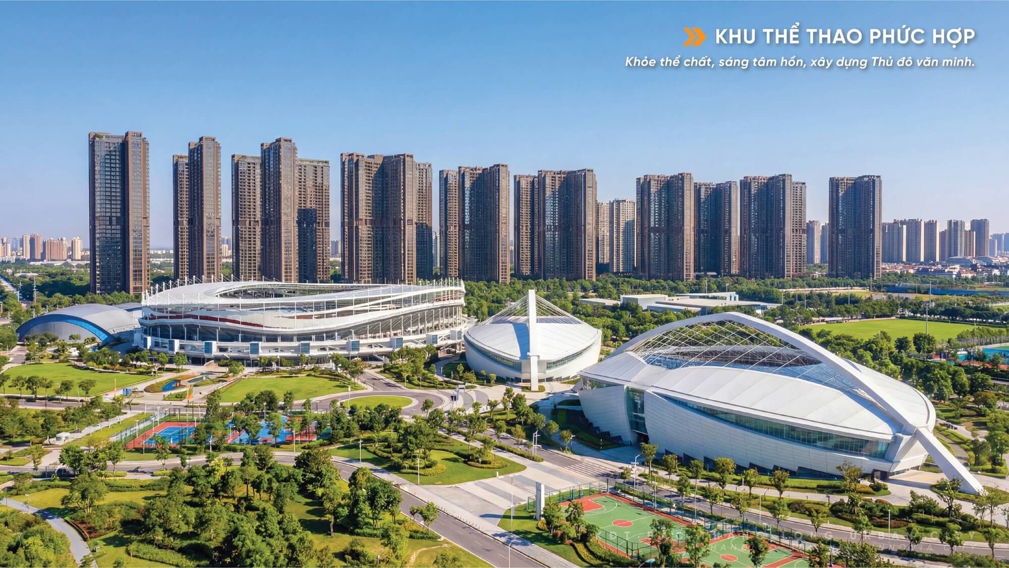 tiện ích dự án handico sunshine metropolis city mê linh